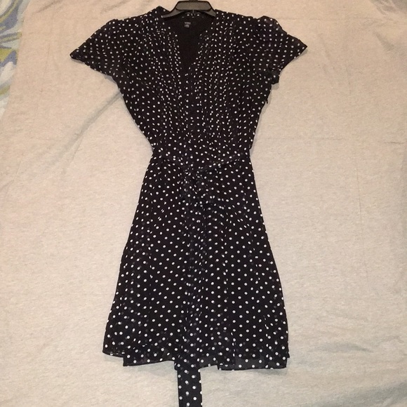 msk polka dot dress